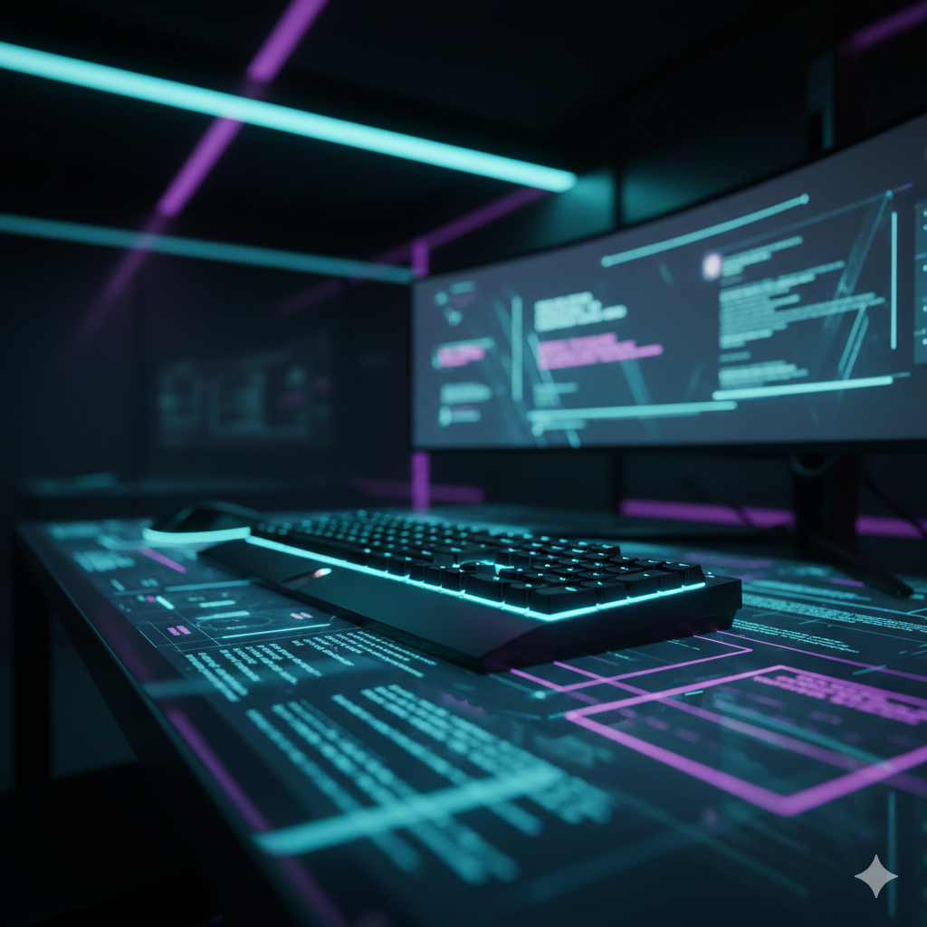 Modern ve Minimalist Yazılım Geliştirme Ortamı - Burak Esen